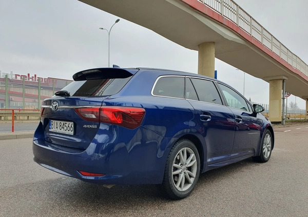 Toyota Avensis cena 44900 przebieg: 179151, rok produkcji 2015 z Białystok małe 232